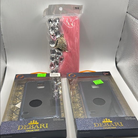 5/$10 📌 3 piece Galaxy S5 Phone Cases - Picture 1 of 3